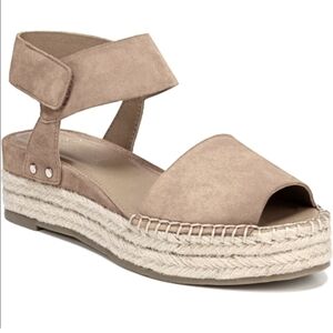 SARTO Women's Tan Espadrille Sandals
